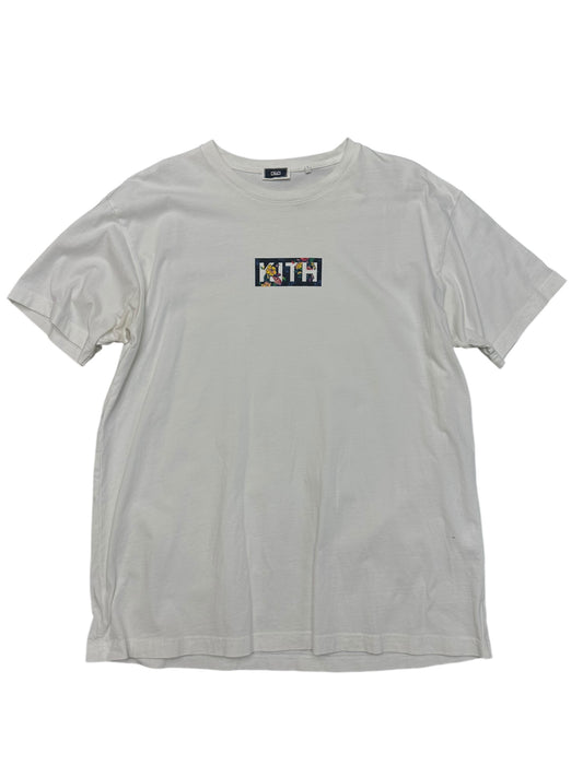 Kith Begonia Floral Classic Logo Tee Size L