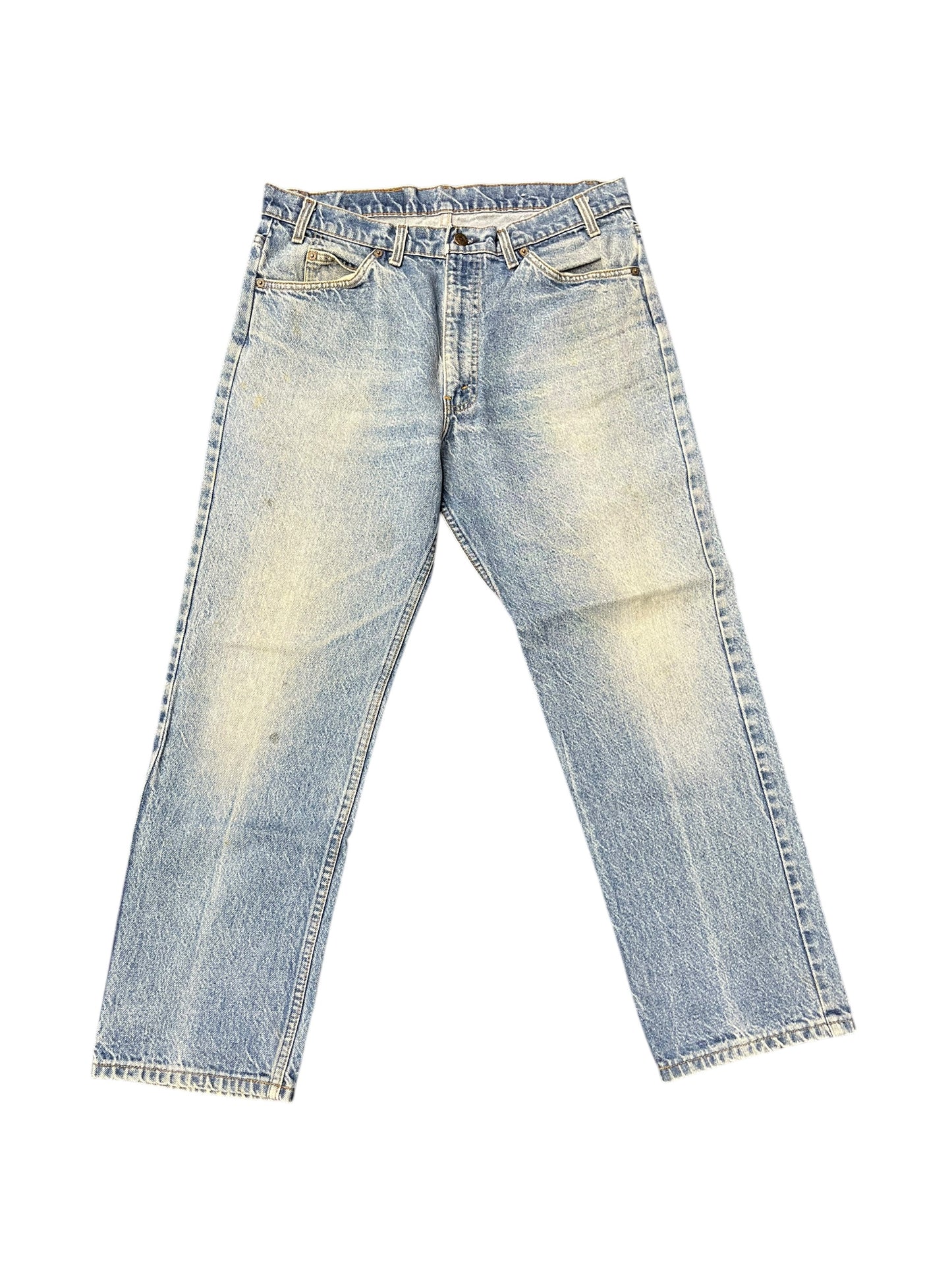 Vintage Levi's Orange Tab Light Blue Denim Pants 36x30
