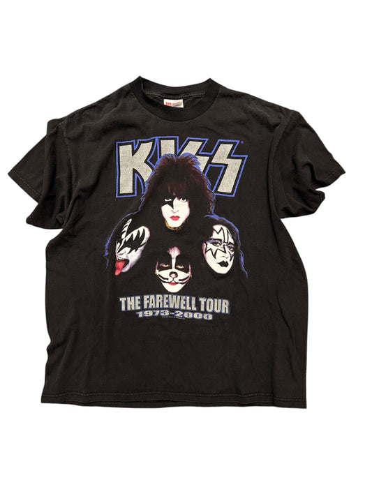 Vintage KISS Farewell Tour Band Tee Size Large