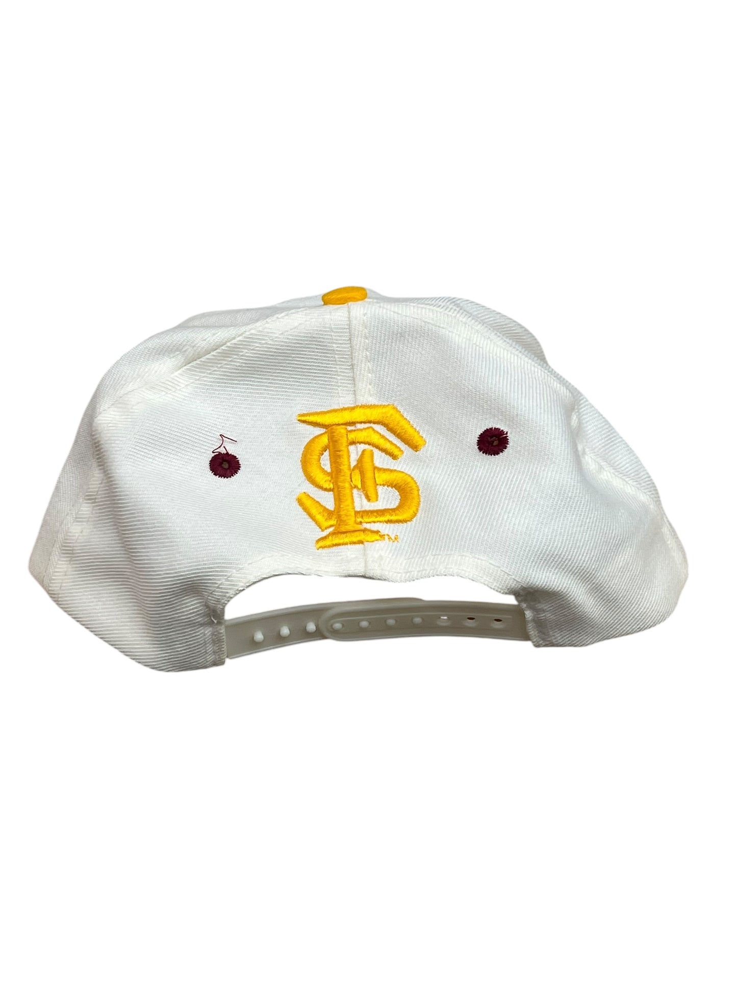 Vintage 90’s FSU Seminoles TOW White Snapback Hat
