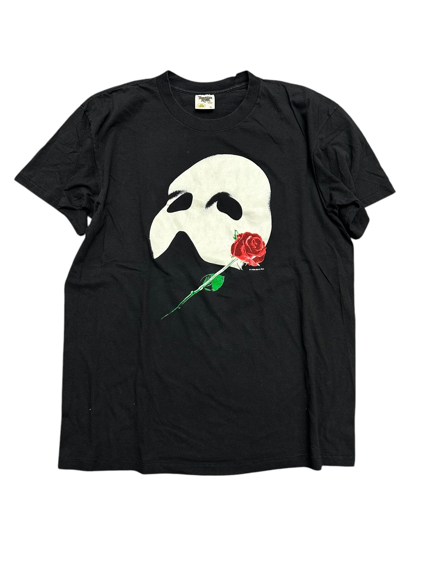 Vintage Phantom of The Opera Mask Tee Size XL