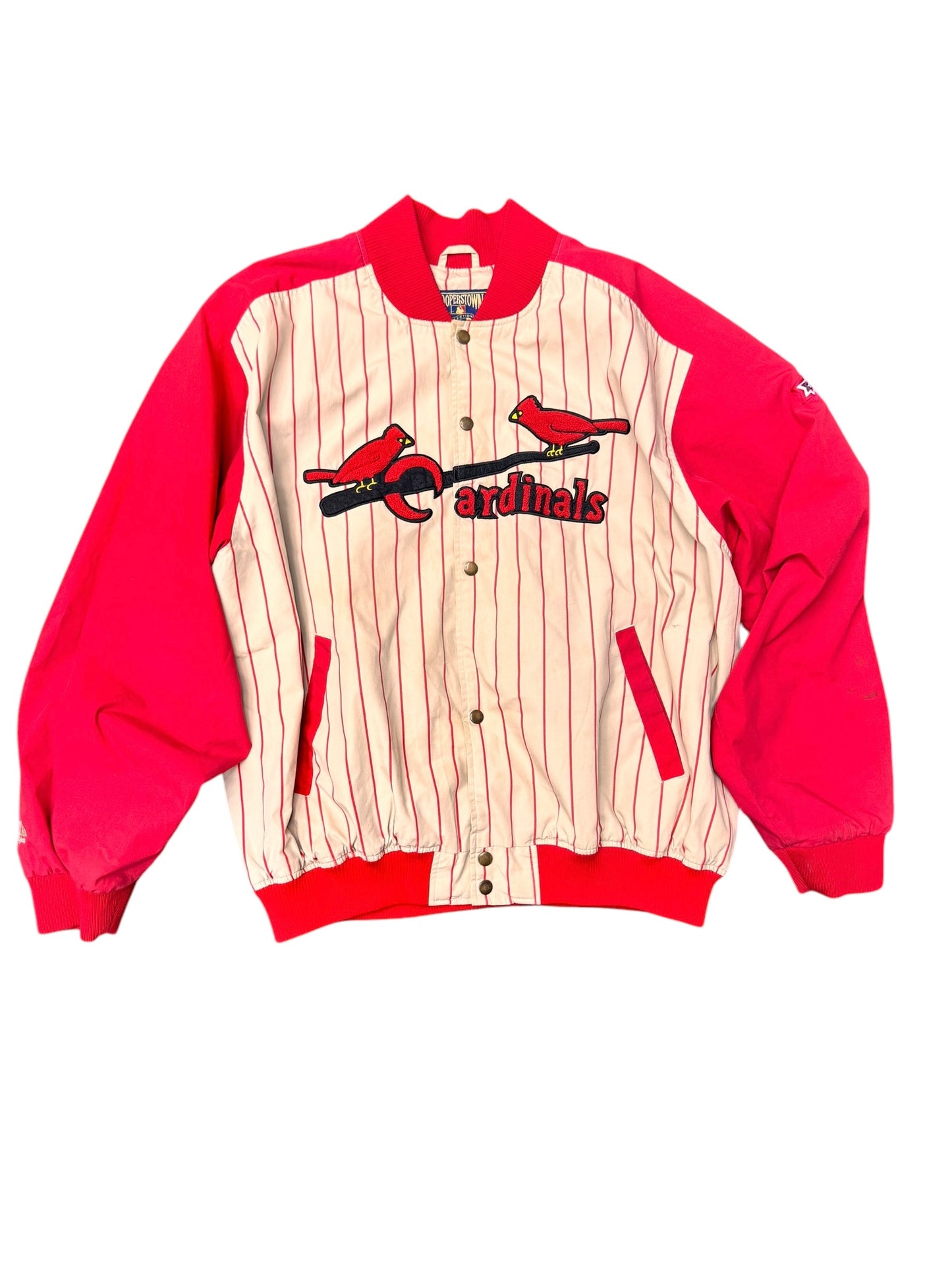 VINTAGE CARDINALS COOPERSTOWN JACKET XXL