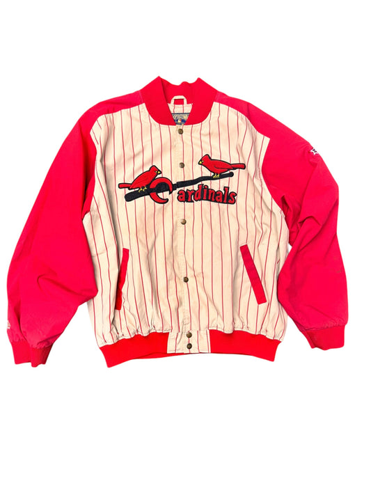 VINTAGE CARDINALS COOPERSTOWN JACKET XXL