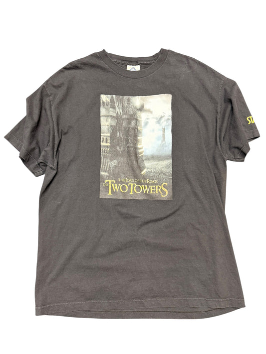 Vintage Lord of The Rings “Two Towers” Movie Promo Tee Size XL