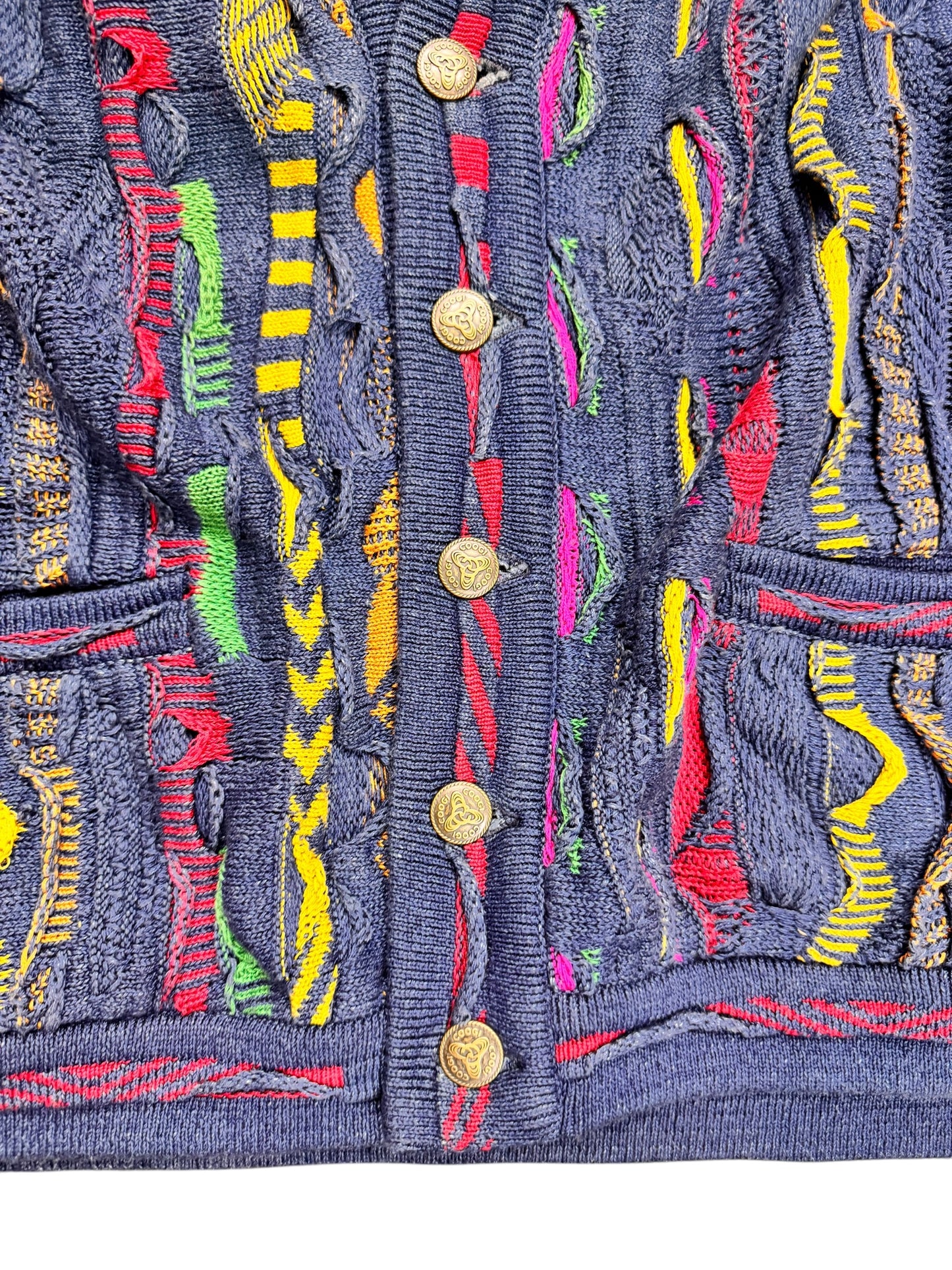 Vintage Coogi Sz L Cardigan