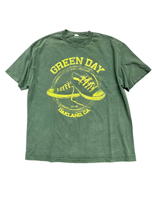 Y2K Green Day Early Band Tee Size XL