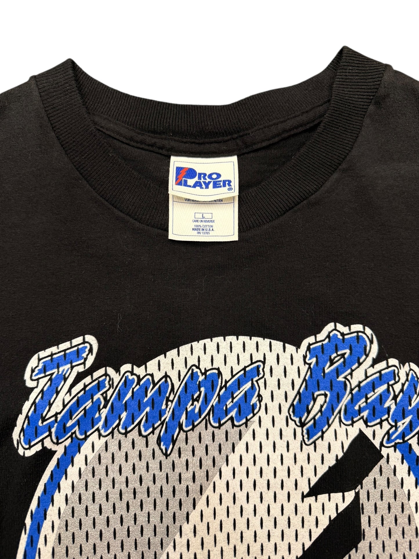 Vintage Tampa Bay Lightning AOP Pro Player Tee Size Large