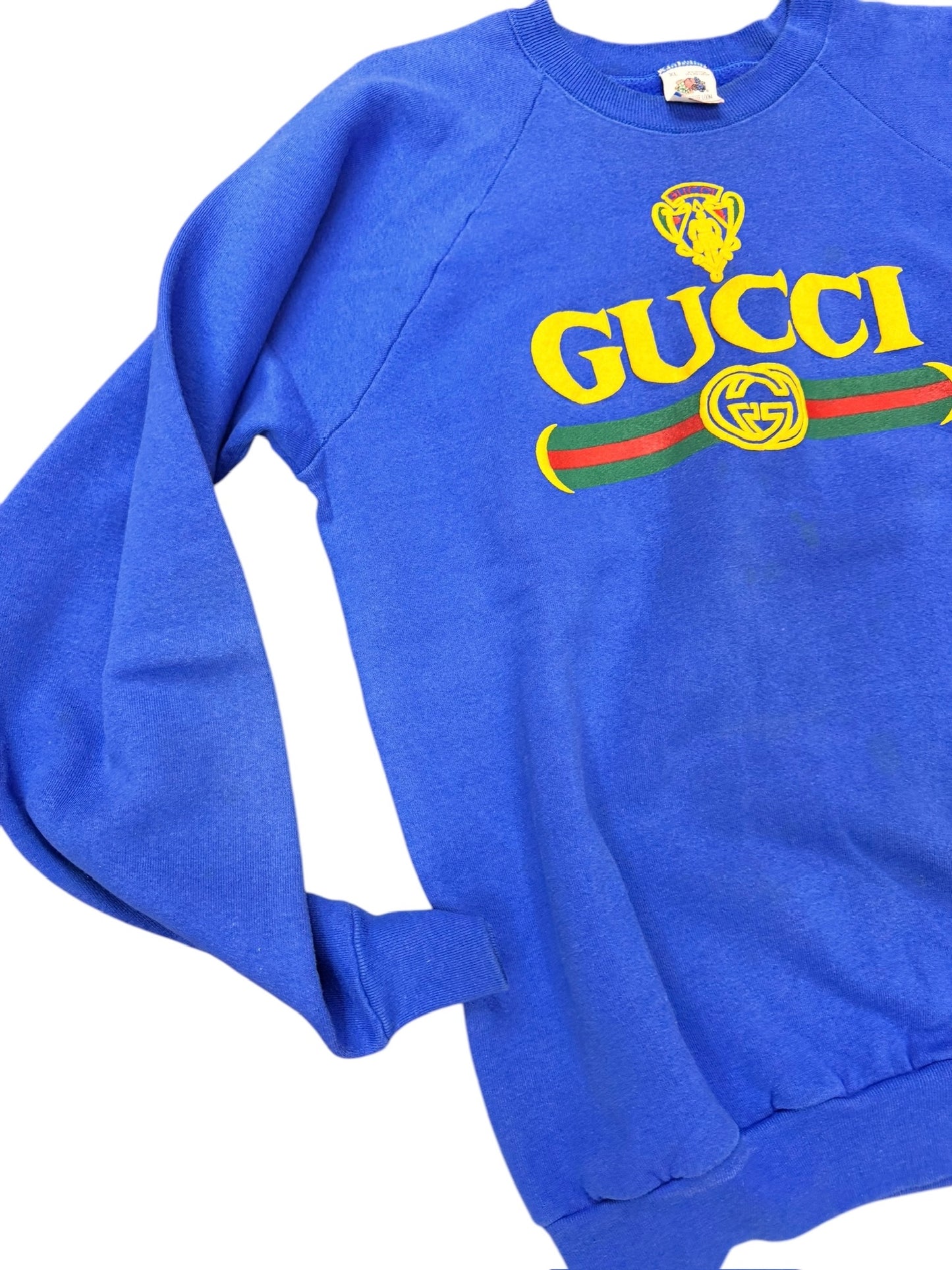 Vintage 90s Gucci Bootleg Crewneck Size XL