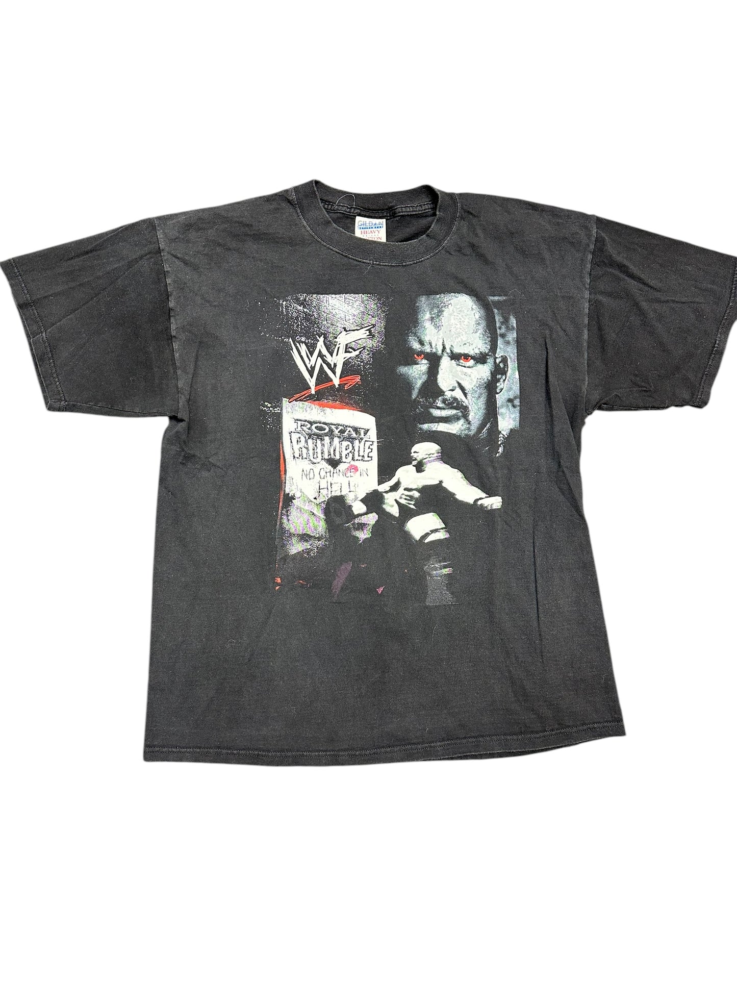 Vintage 1999 Royal Rumble Stone Cold No Chance In Hell Tee Size XL