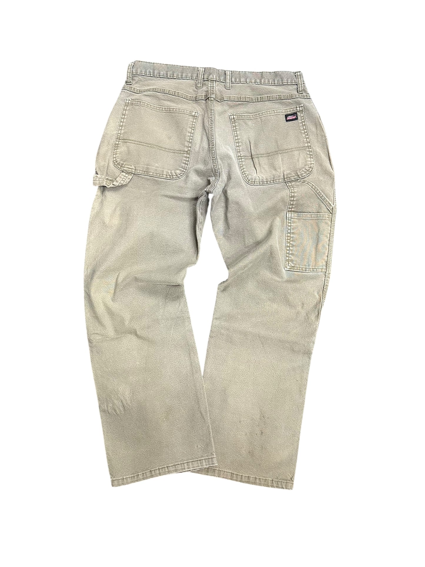 Dickies Forrest Green Light Canvas Pants Size 34 x 30