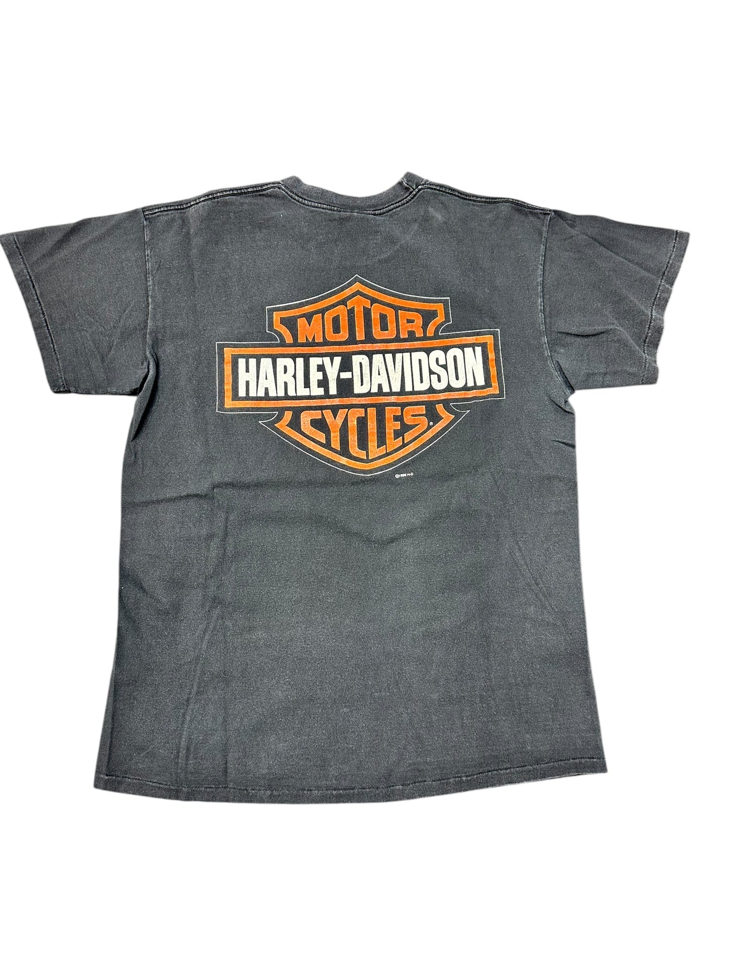 Vintage Harley Davidson Nothing Rides Like A Harley Graphic Tee Size L