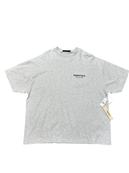 Essentials 'Fear of God' Grey Puff 'Essentials' Print Tee Size M