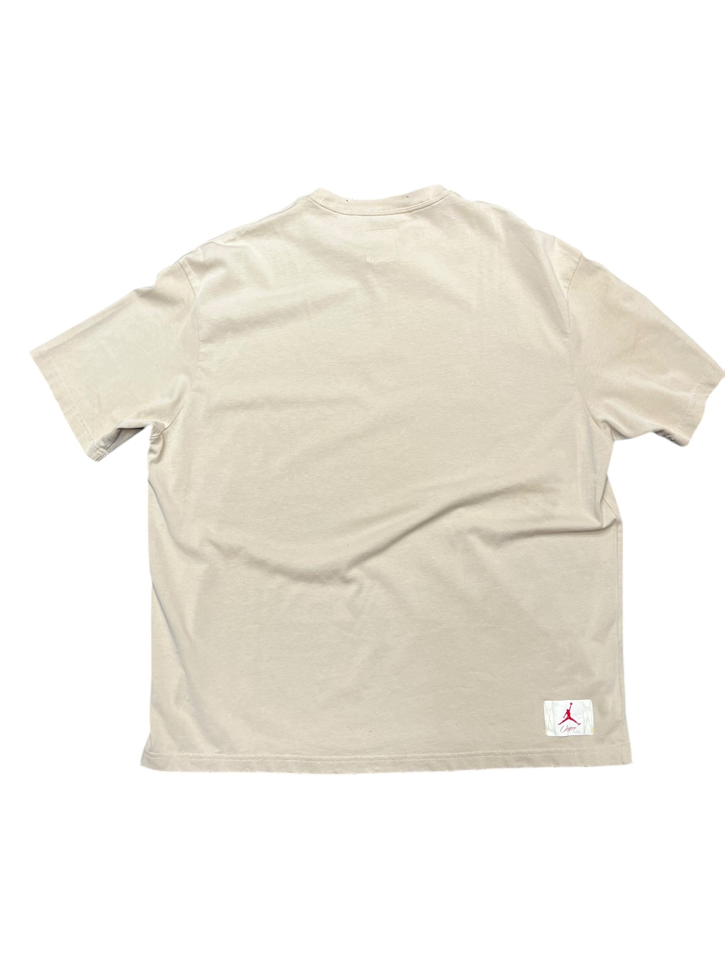 Jordan x Union GFX Graphic Print Distressed Tee Size XL