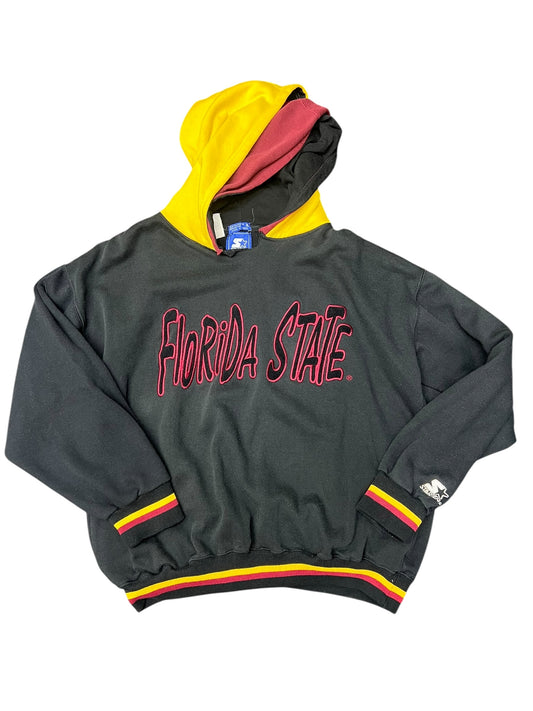 Vintage Florida State Starter Two Tone Hoodie Size XL