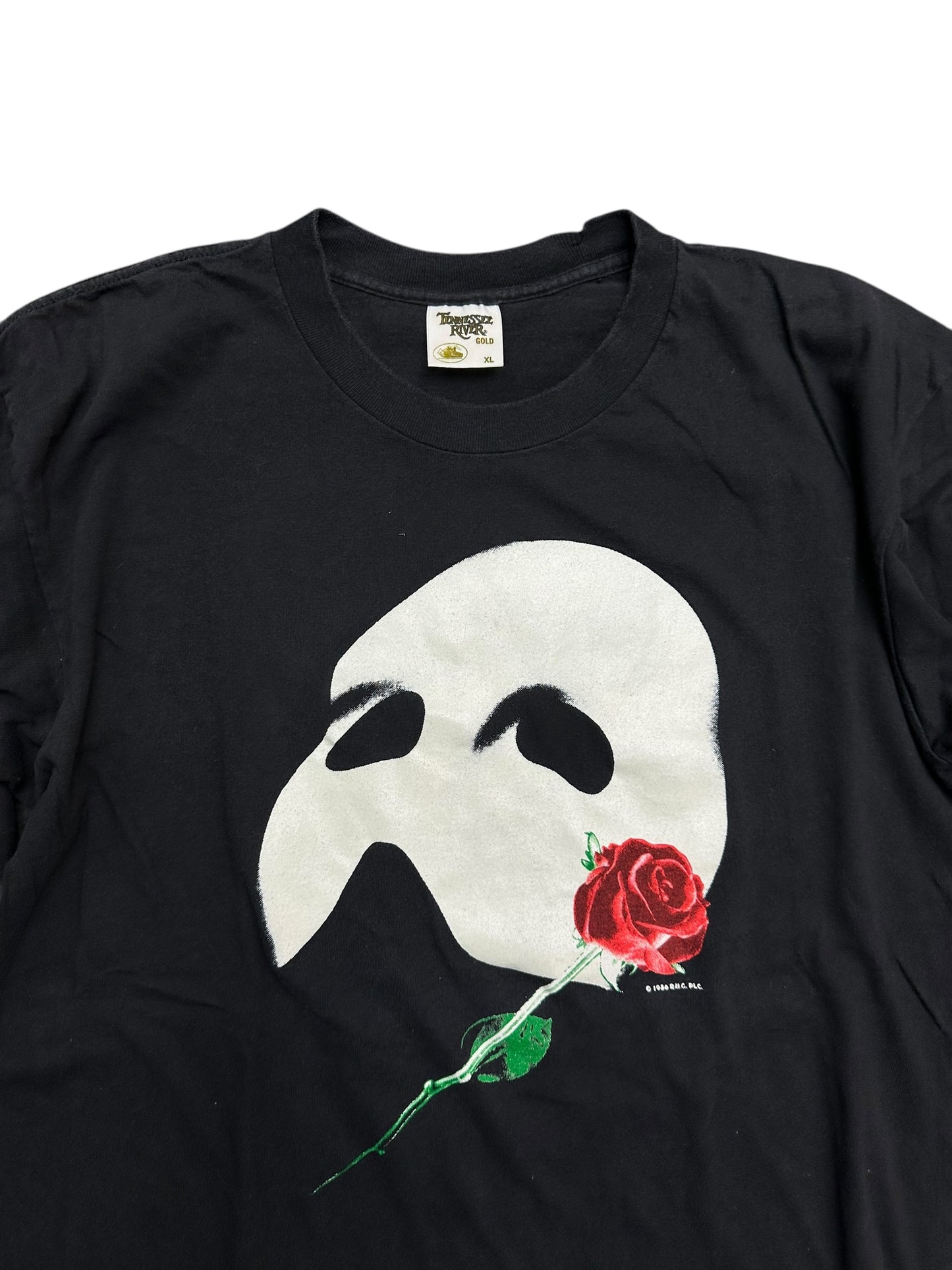 Vintage Phantom of The Opera Mask Tee Size XL