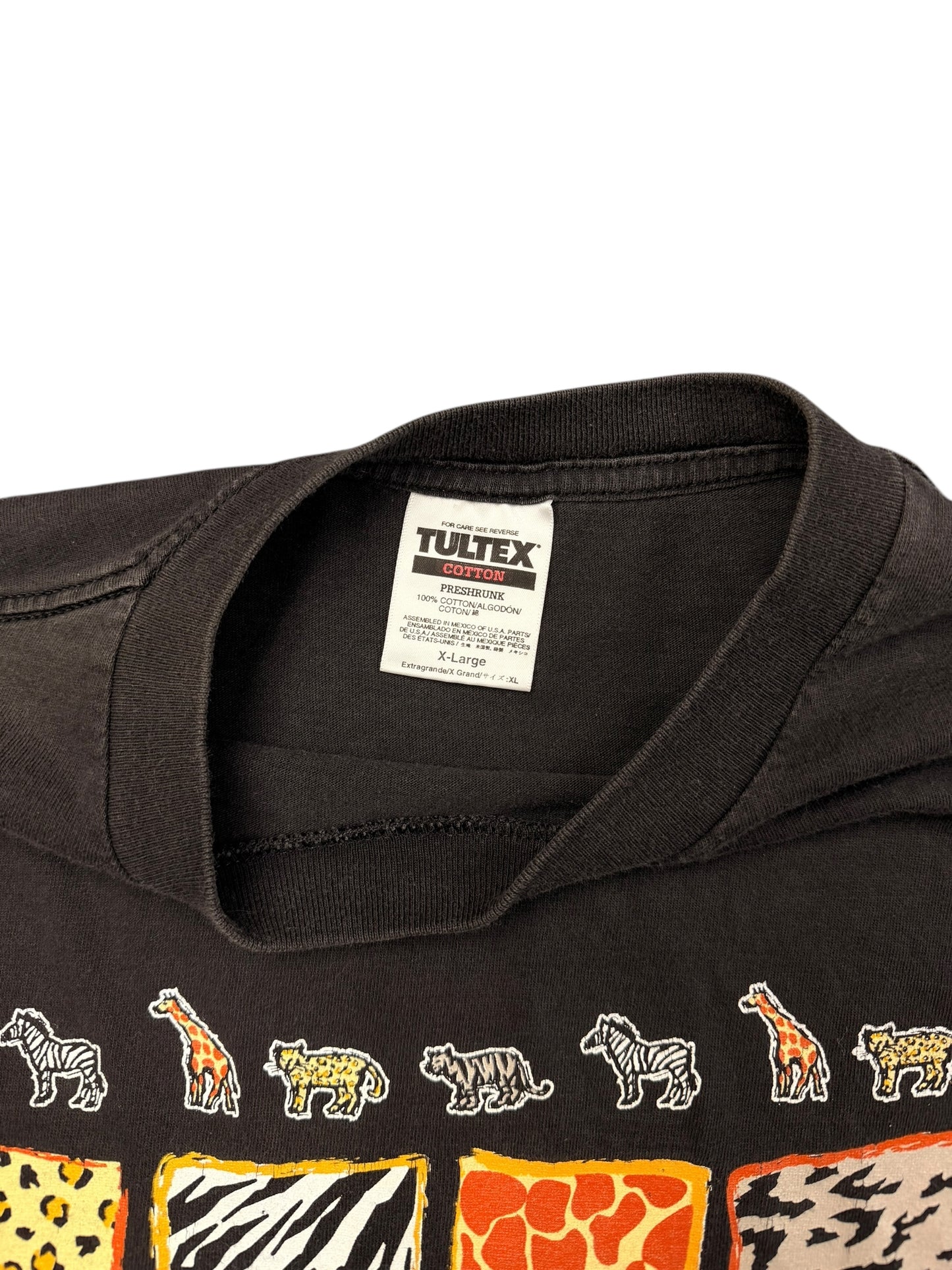 Vintage Safari Nature Tee Size XL