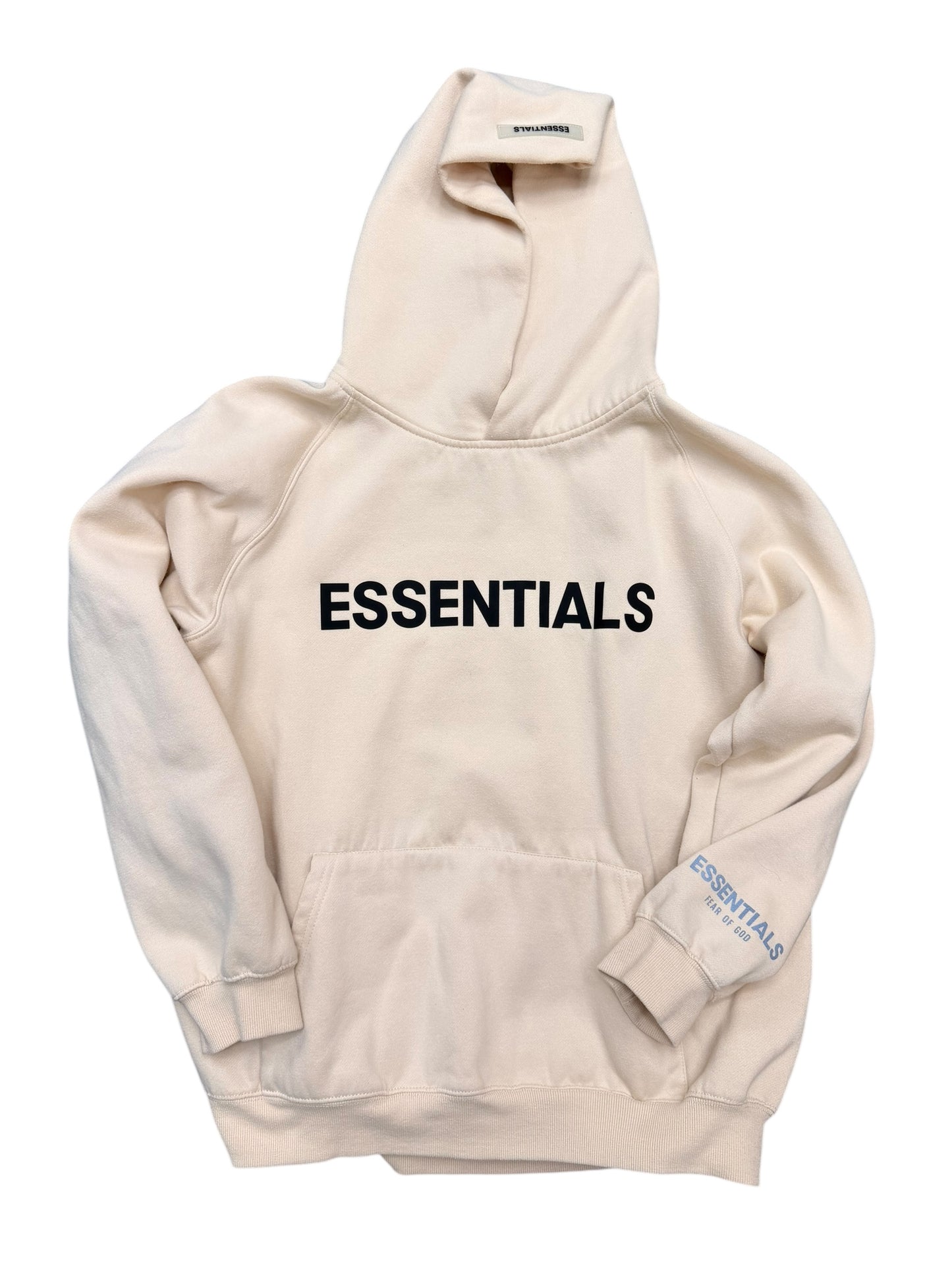 Essentials Fear of God Cream Hoodie Pre Owned size Medium