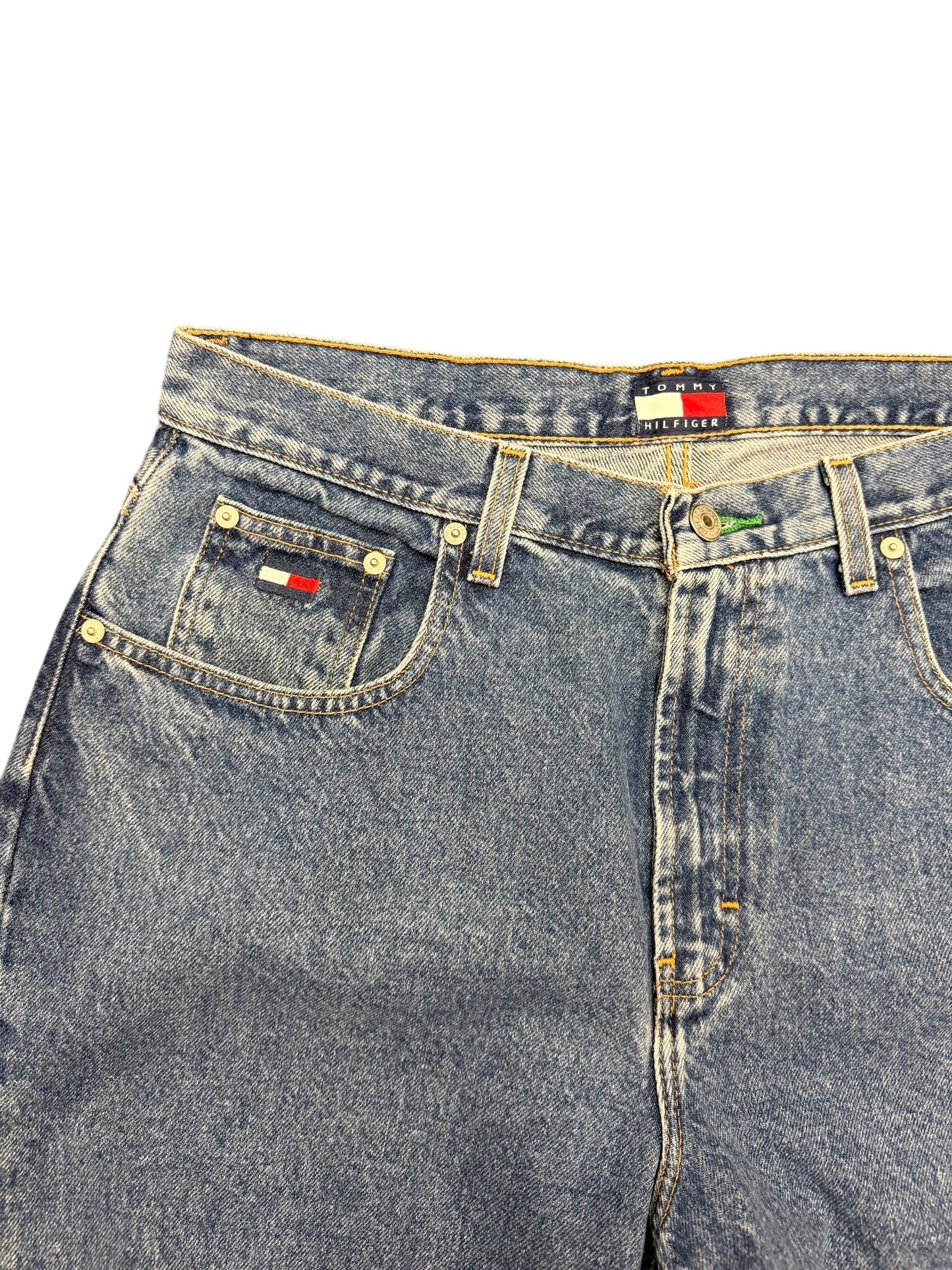 Vintage Tommy Hilfiger 32x28 Denim Blue Jeans