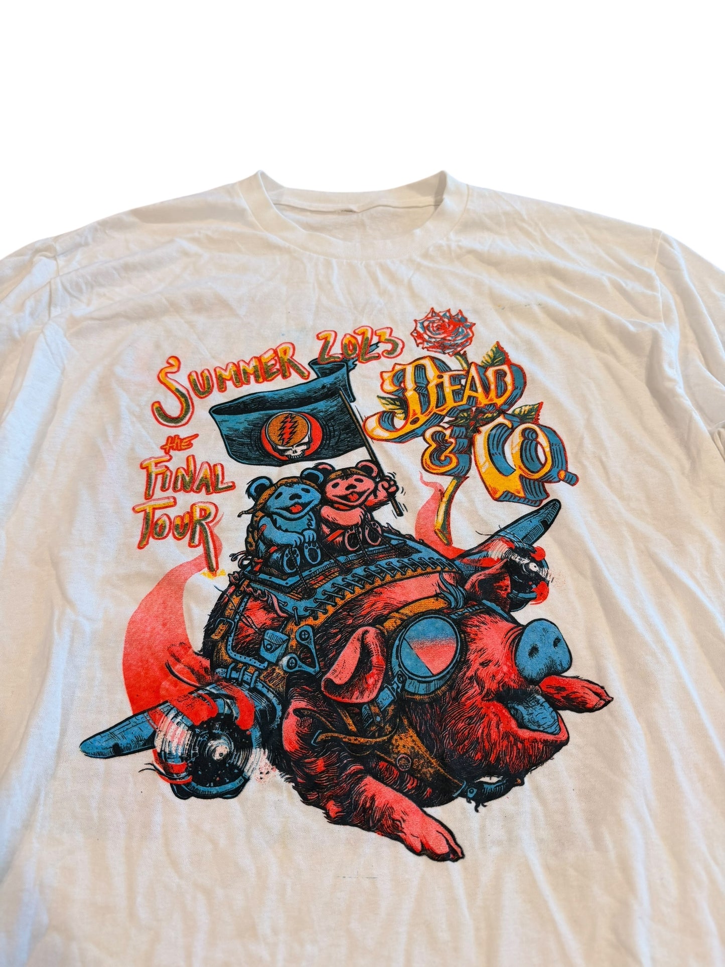 Retro Grateful Dead Parking Lot Graphic Tee Size Large