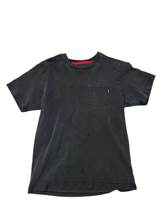 SUPREME Blank Black Pocket Tee Size M