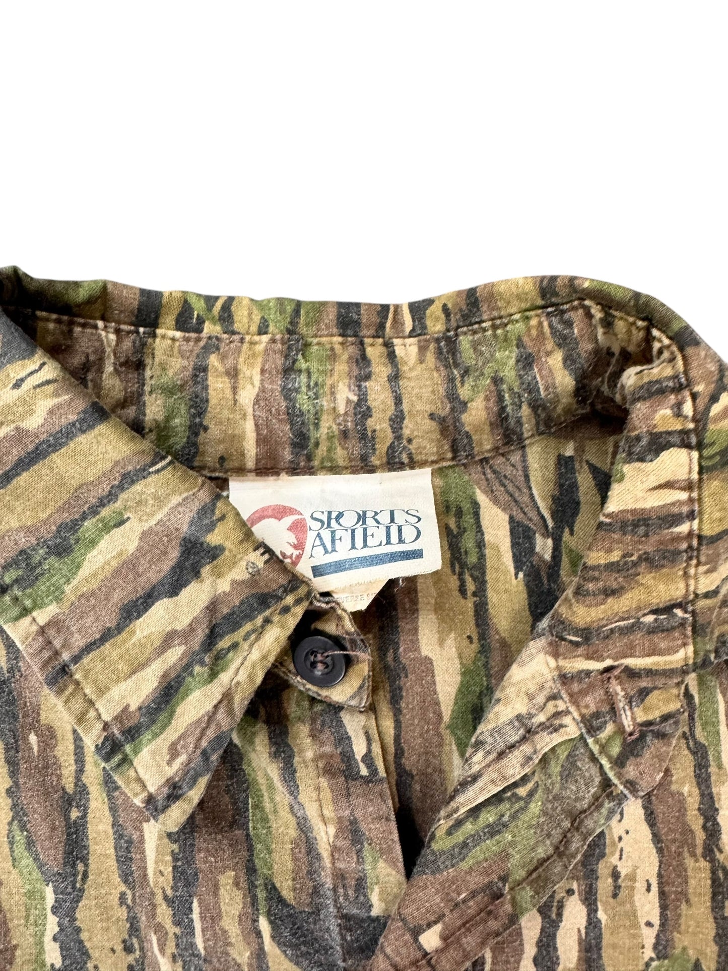 Vintage Realtree Camo Button Up Size M