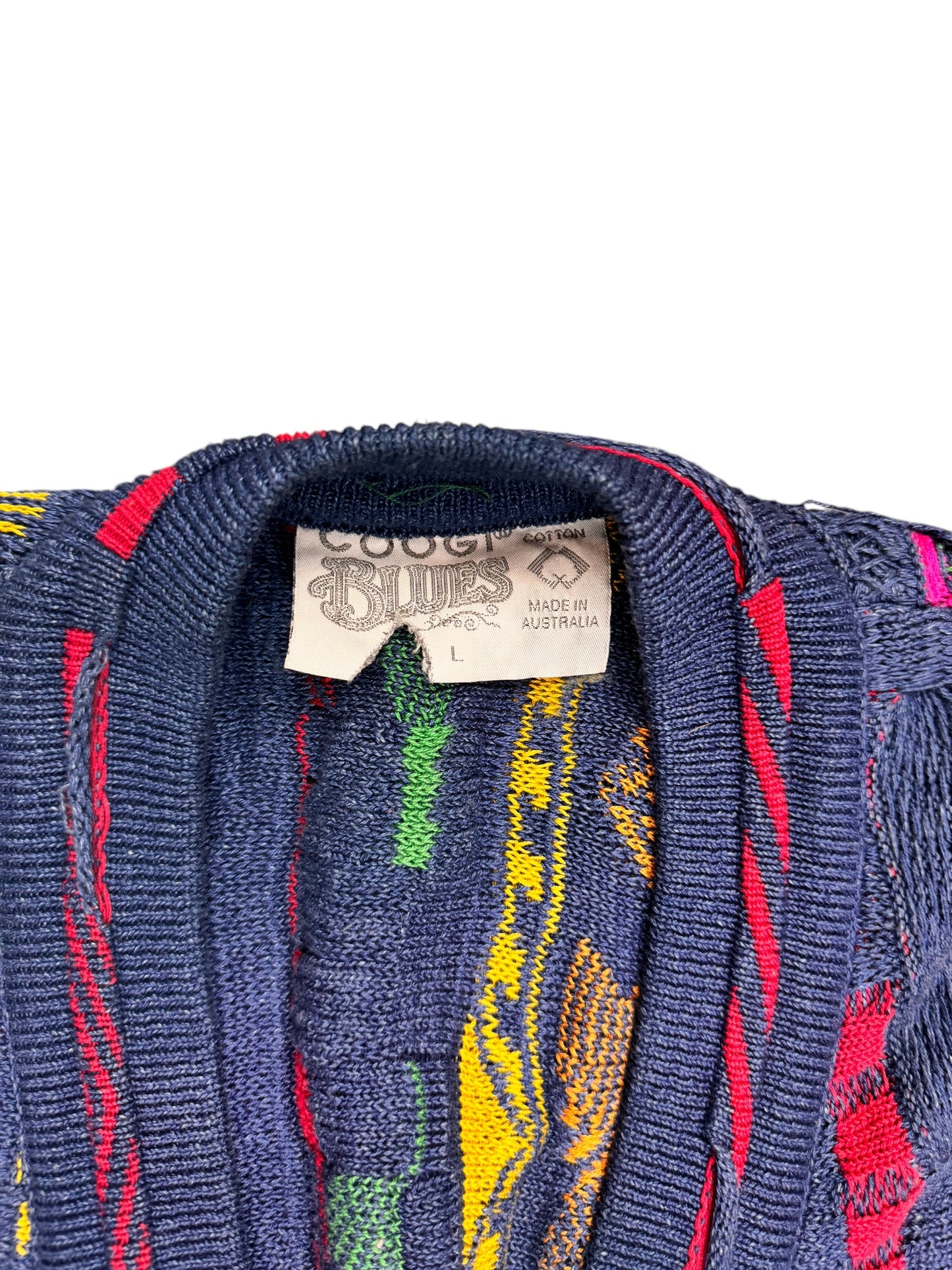 Vintage Coogi Sz L Cardigan