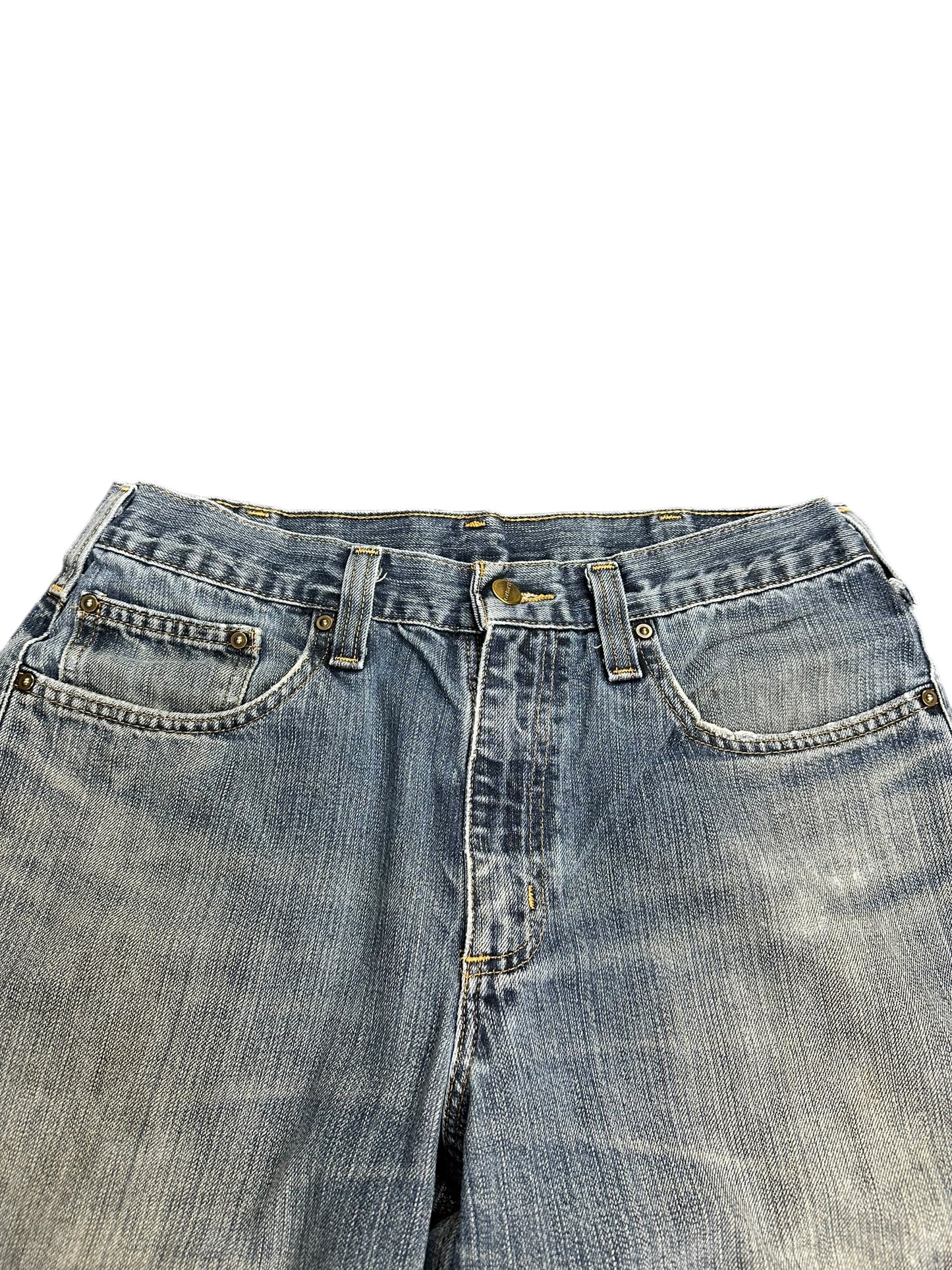Carhartt Light Wash Denim Pants Size 33 x 32