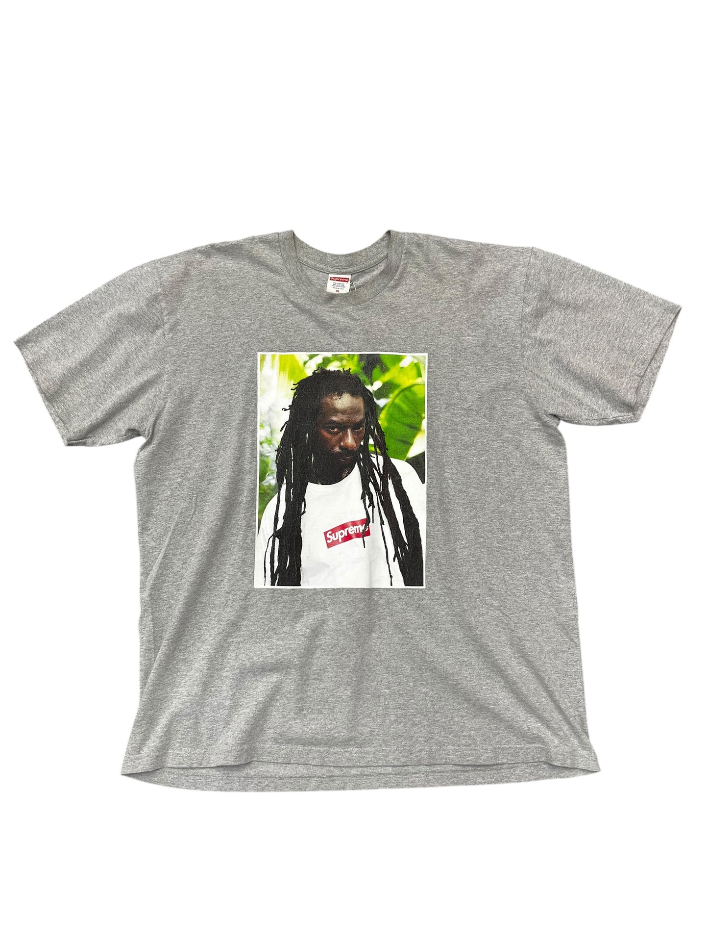 Supreme SS19 Buju Banton Portrait Graphic Print Tee Size XL