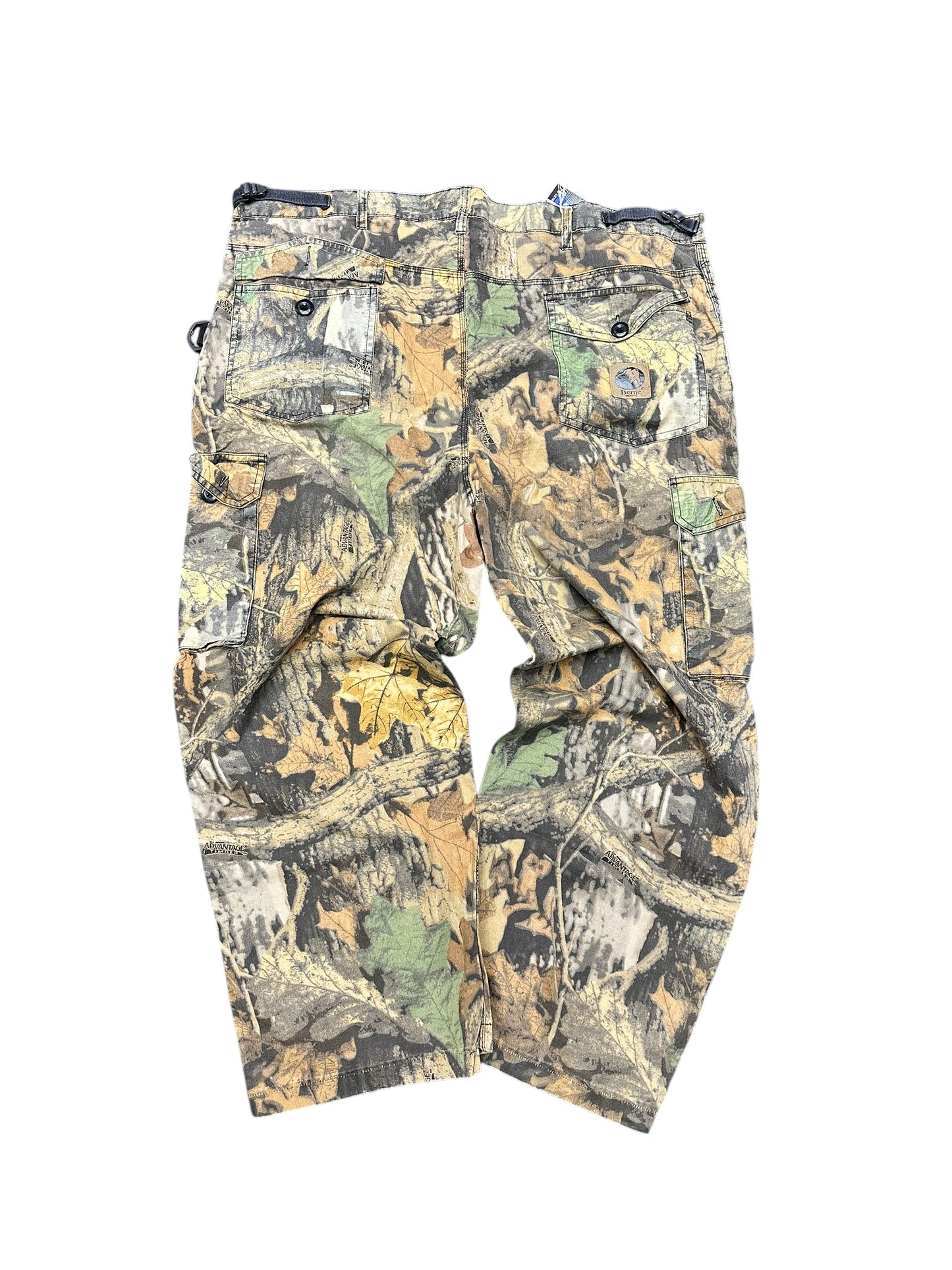 Vintage Berne/Advantage Timber Woodland Brown Leaves Pants 42x28