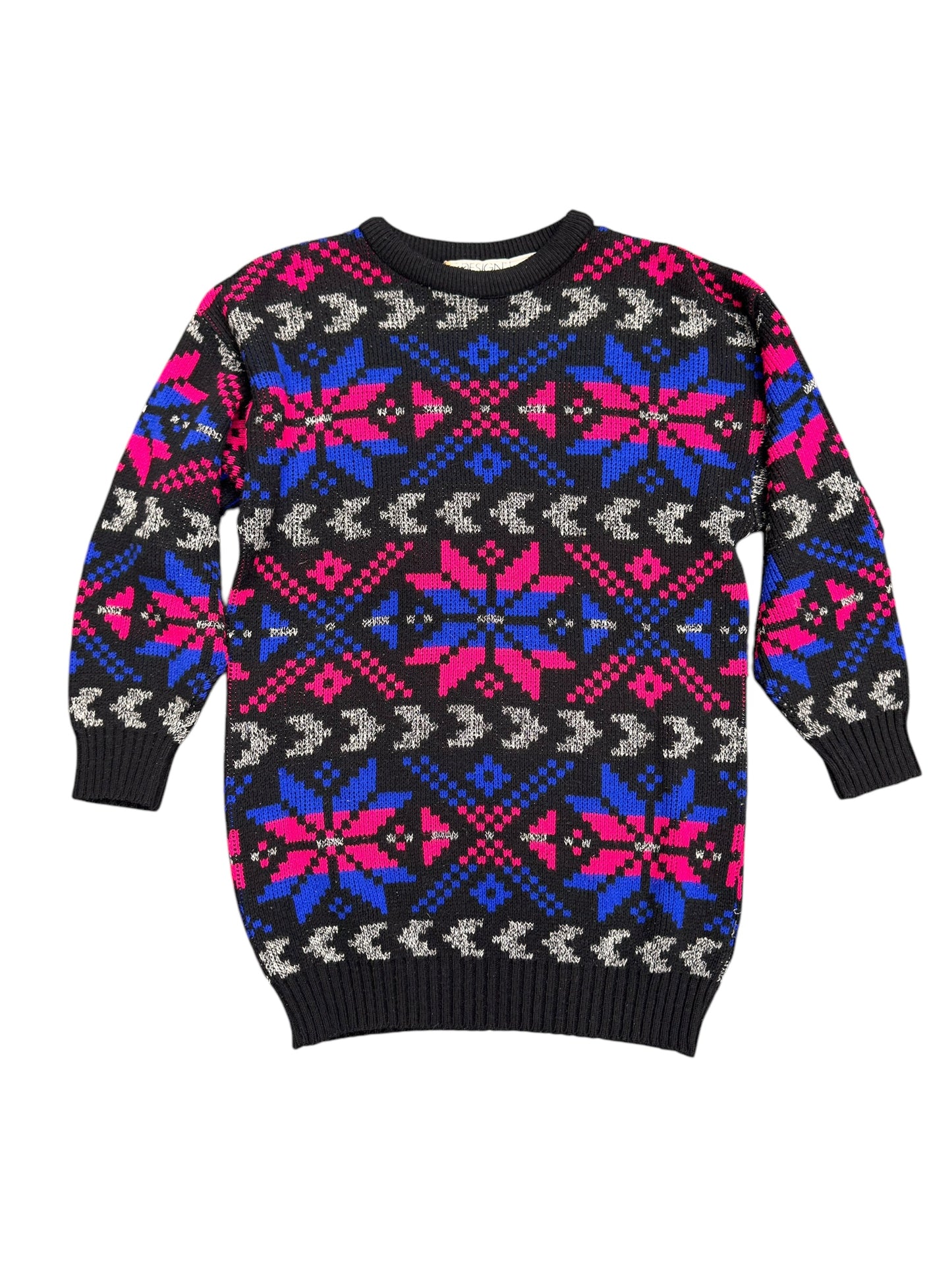 Vintage Multi-Colored Sweater Sz S women’s