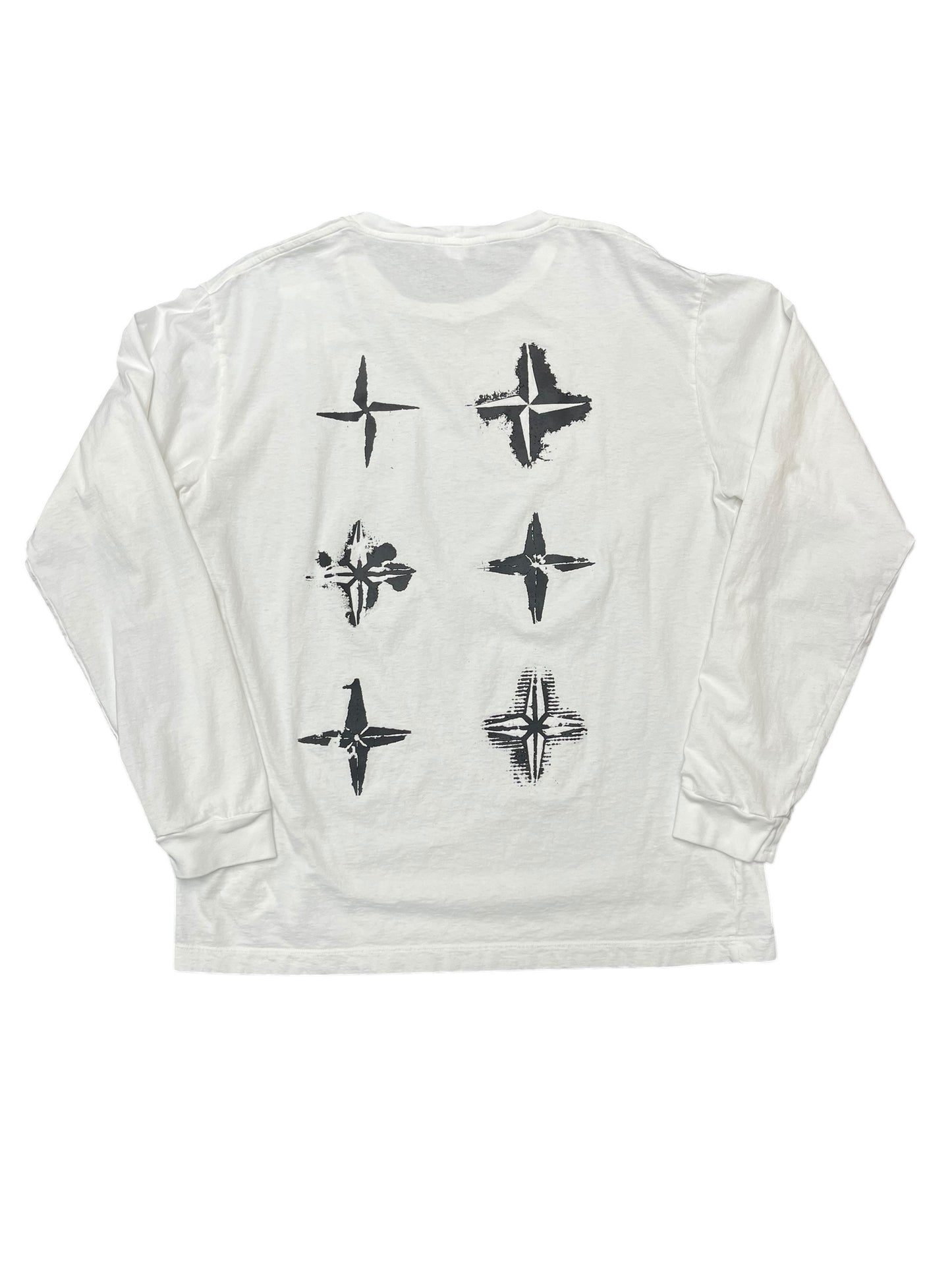 Stone Island Stars Long Sleeve Tee Size XL