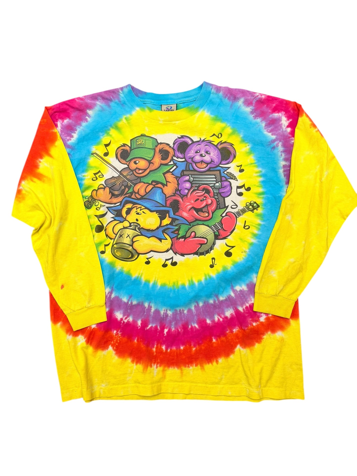 Vintage Grateful Dead “Jammin Bears” L/S Tee Size XL