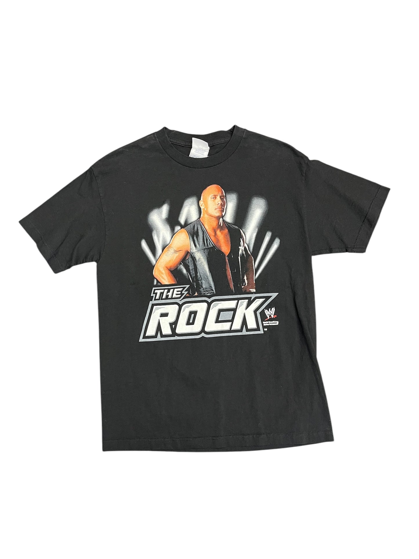 Vintage 2003 WWE The Rock 'The Great One' Graphic Print Tee Size L