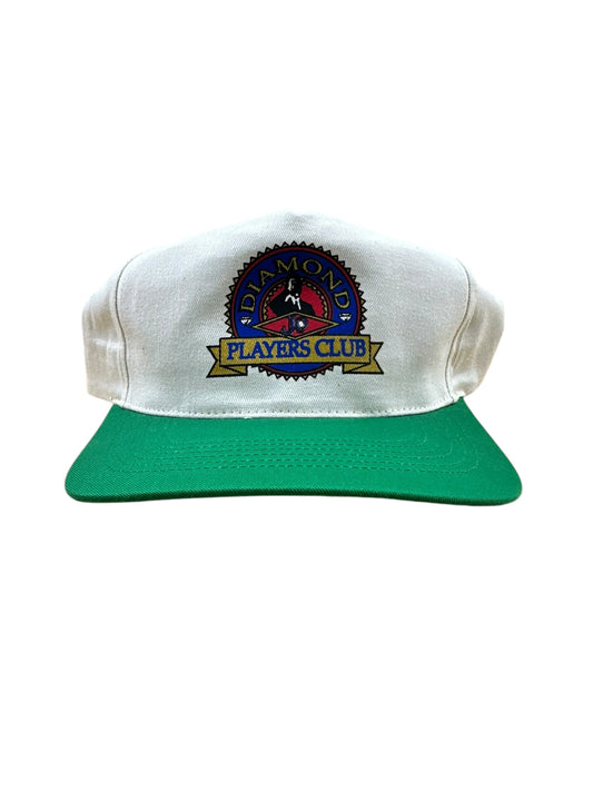 Vintage Diamond Player's Club Graphic Print Hat