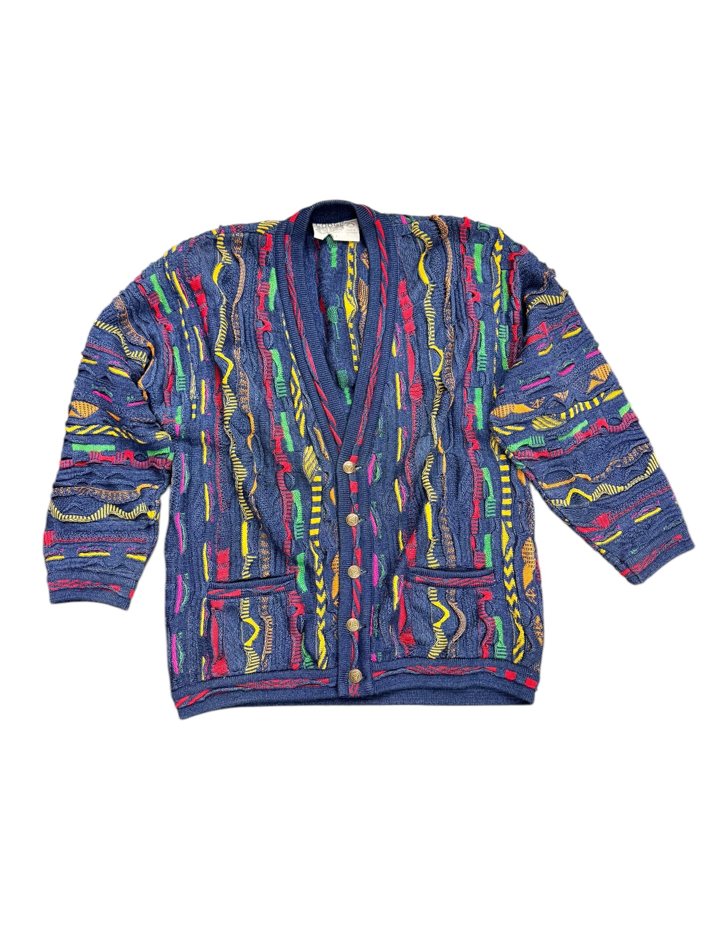 Vintage Coogi Sz L Cardigan