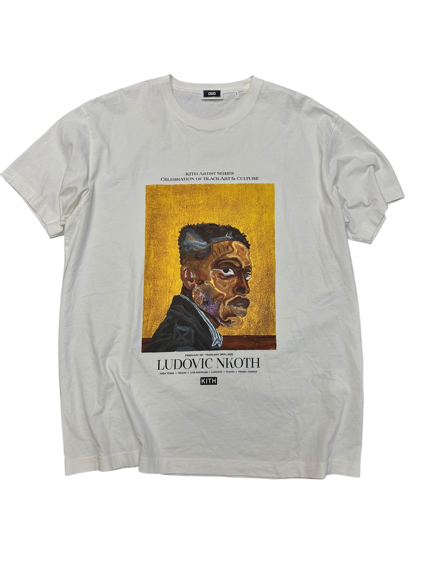 Kith Ludovic Nkoth Gallery Tee Size L