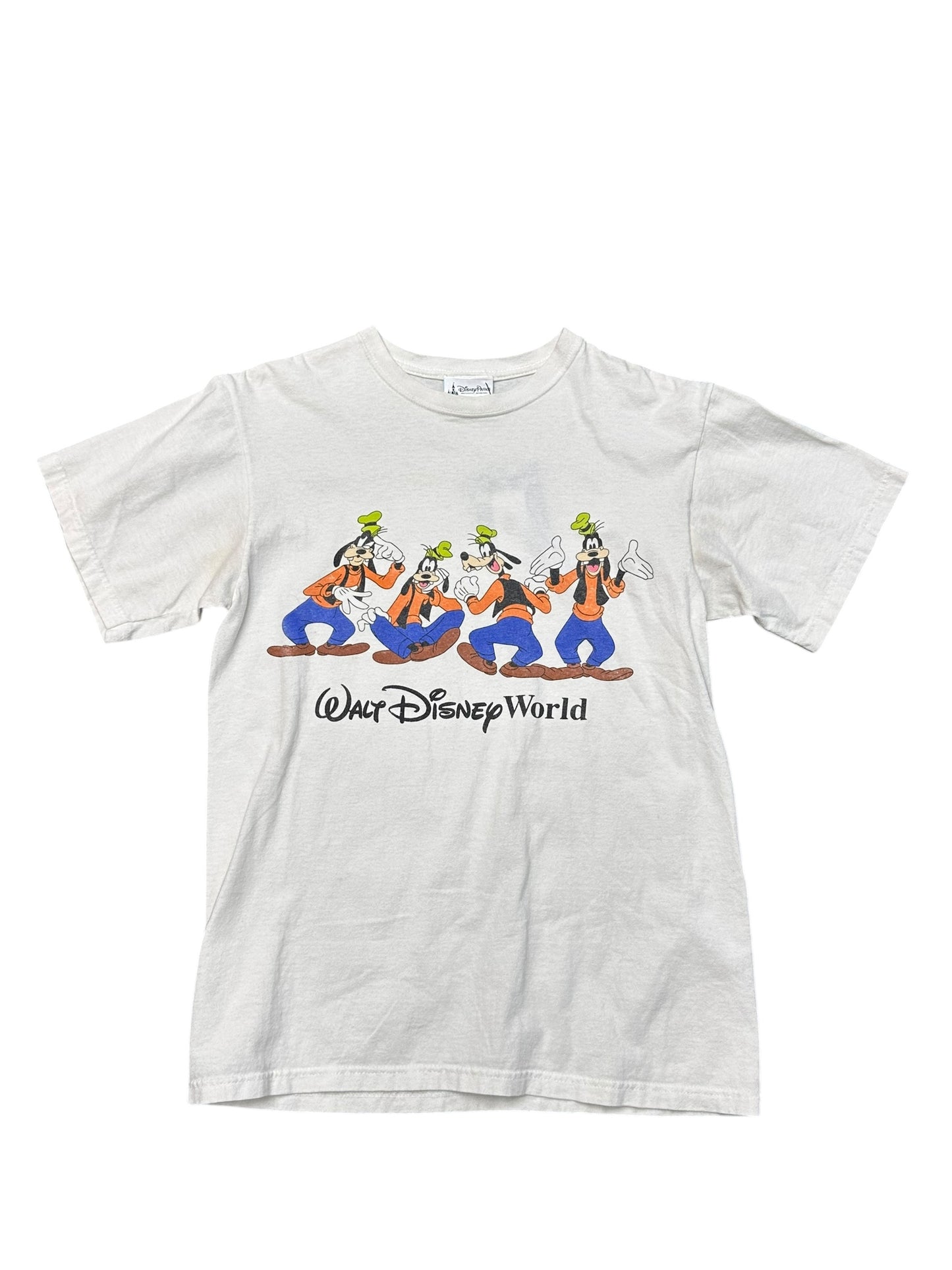 Y2K Walt Disney World Goofy Multi Pose Graphic Print Tee Size M