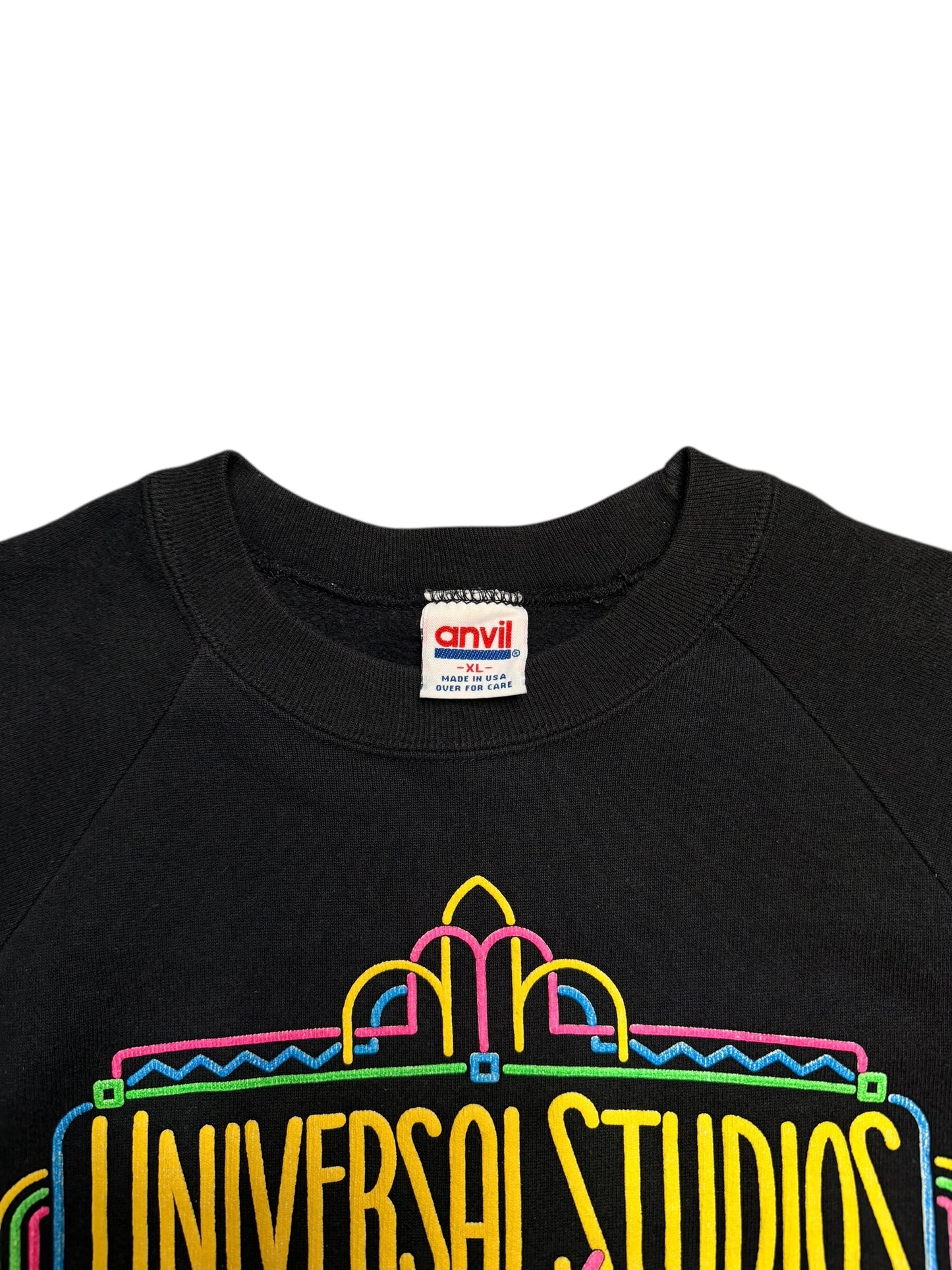 Vintage Universal Studios Black Crewneck Size XL