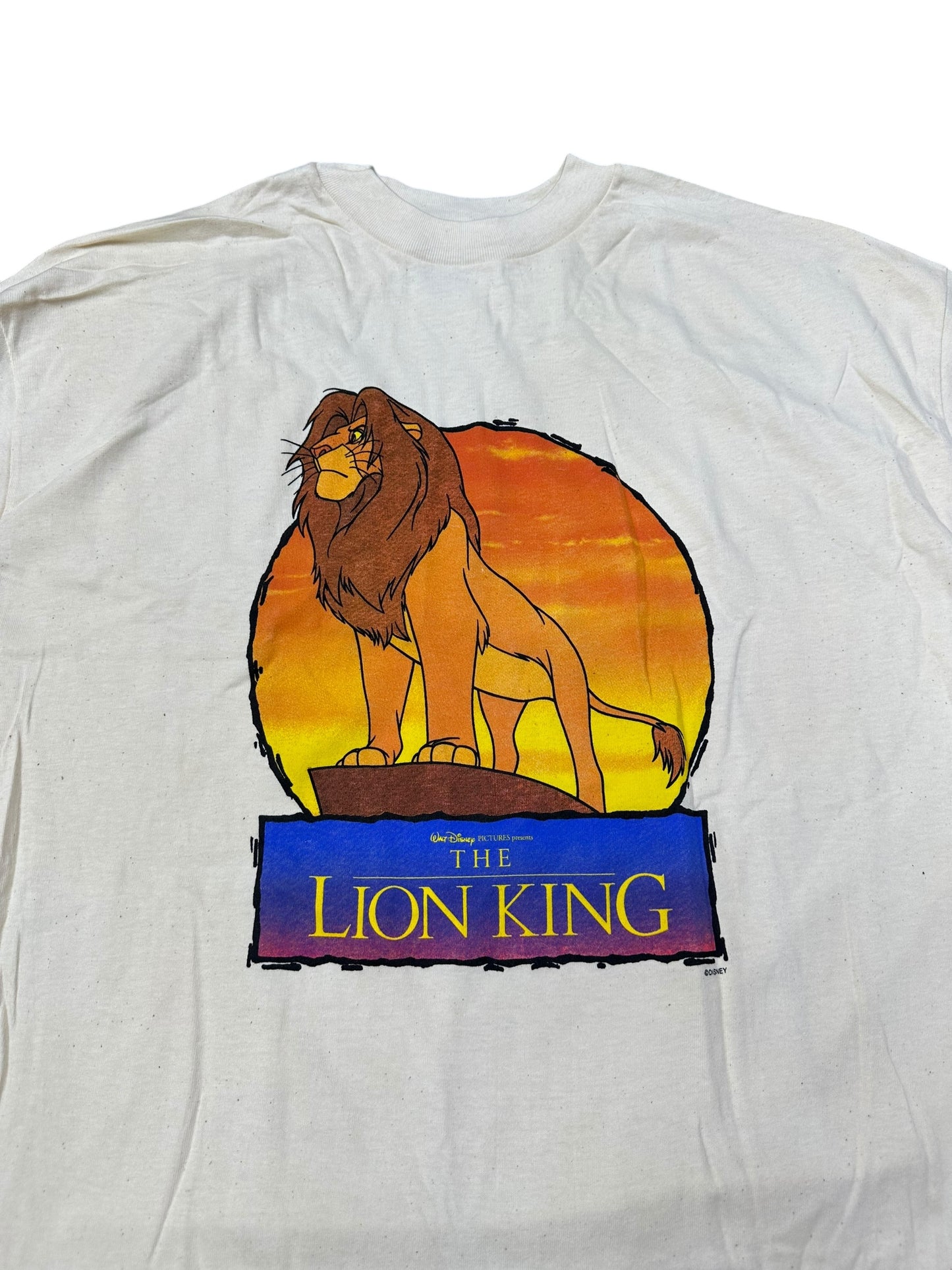 Vintage The Lion King Disney Promotional Graphic Tee Size XL