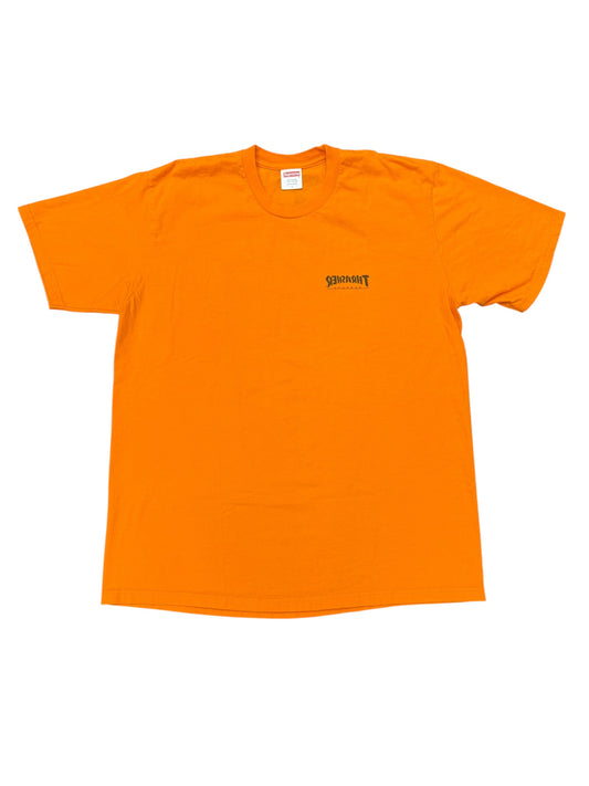 Supreme X Thrasher FW24 Orange Tee Size L