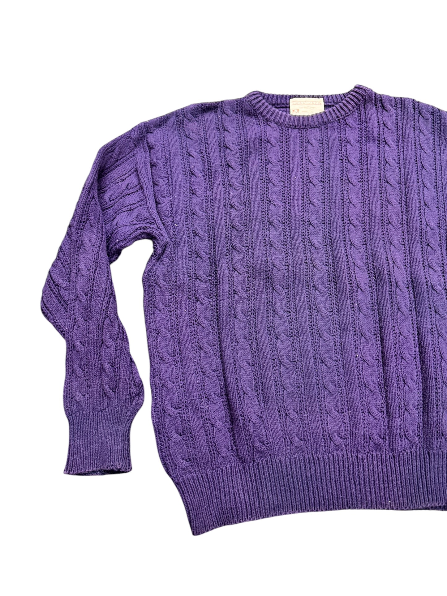 NAVY BLUE VINTAGE SWEATER Sz L
