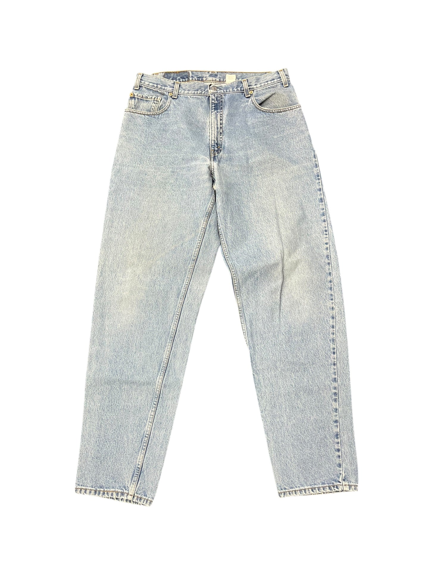 Vintage Levi's 560 Blue Washed Denim Pants 36x36
