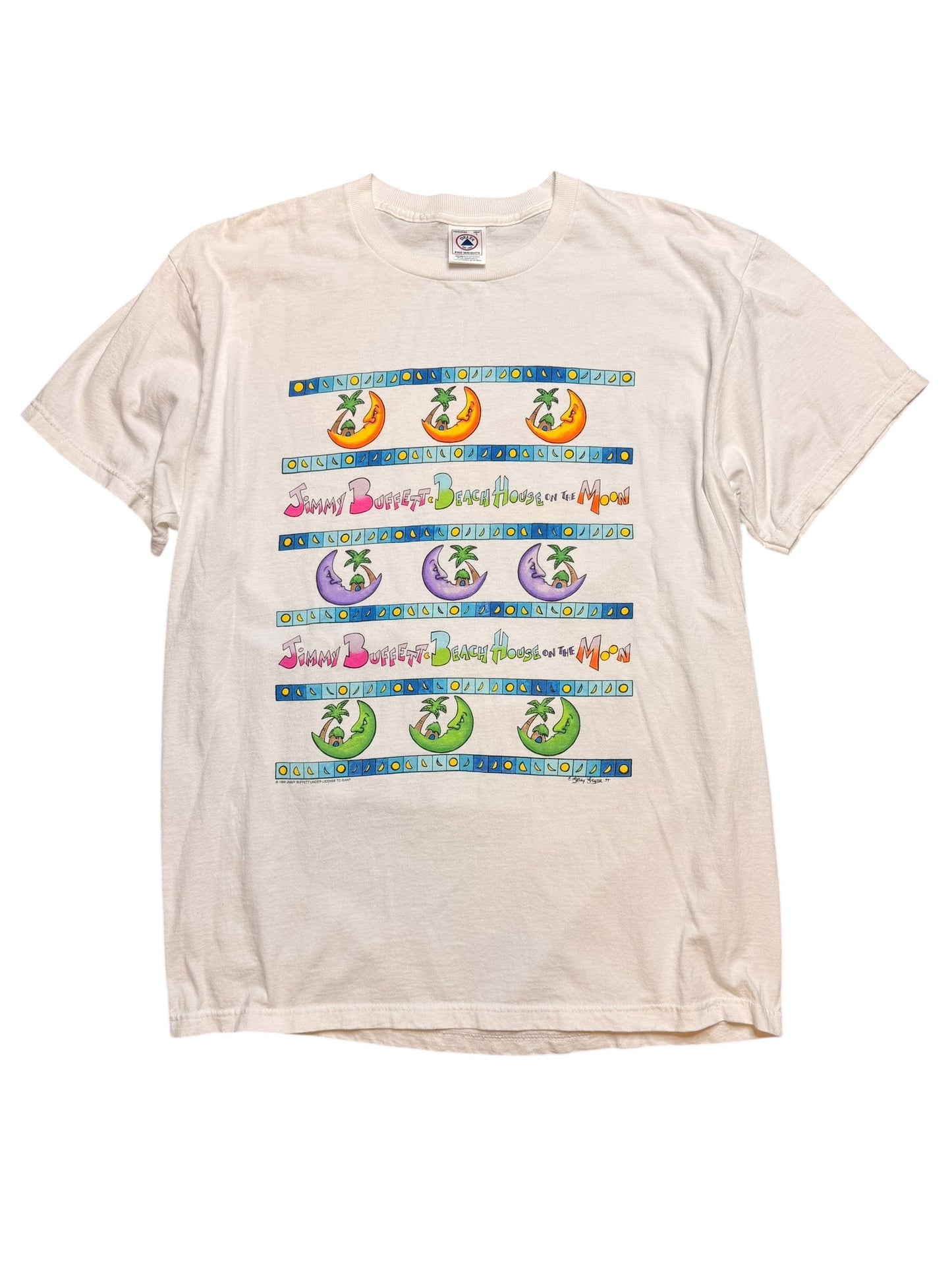 Vintage Jimmy Buffett Beach House Band Tee Size Large