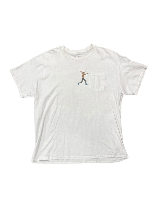 2018 Travis Scott x Virgil Abloh Astroworld Pocket Tee Shirt XL