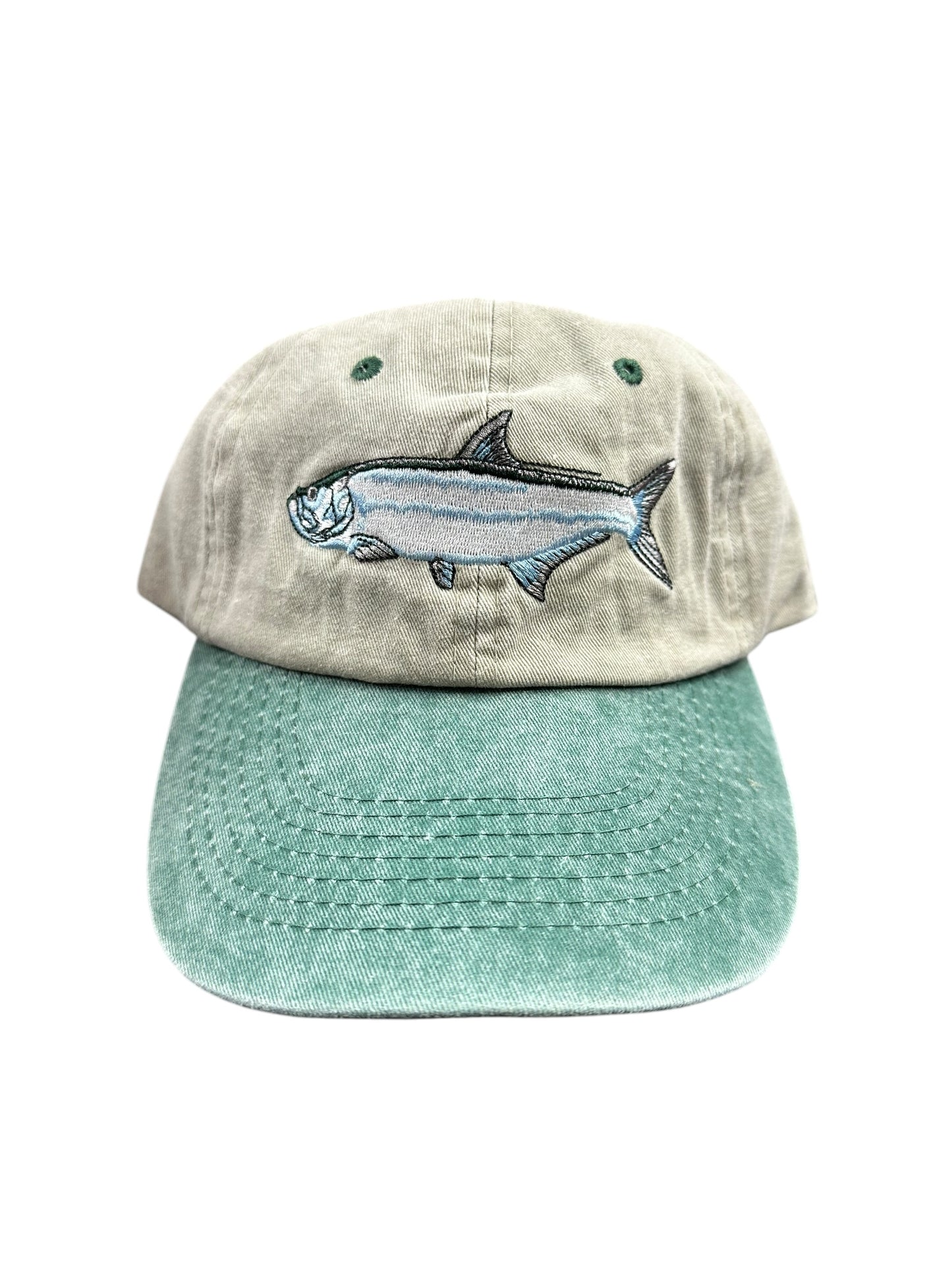 Vintage Guy Harvey Style Acid Wash Bill Fishing Hat Strapback