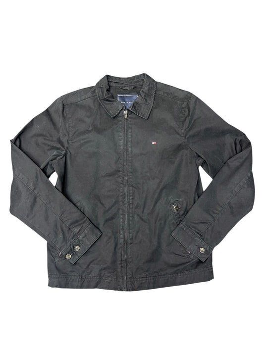 Tommy Hilfiger Black Collared Jacket Size Small