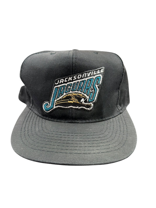 Vintage Jacksonville Jaguars Banned Logo Black Hat Snapback