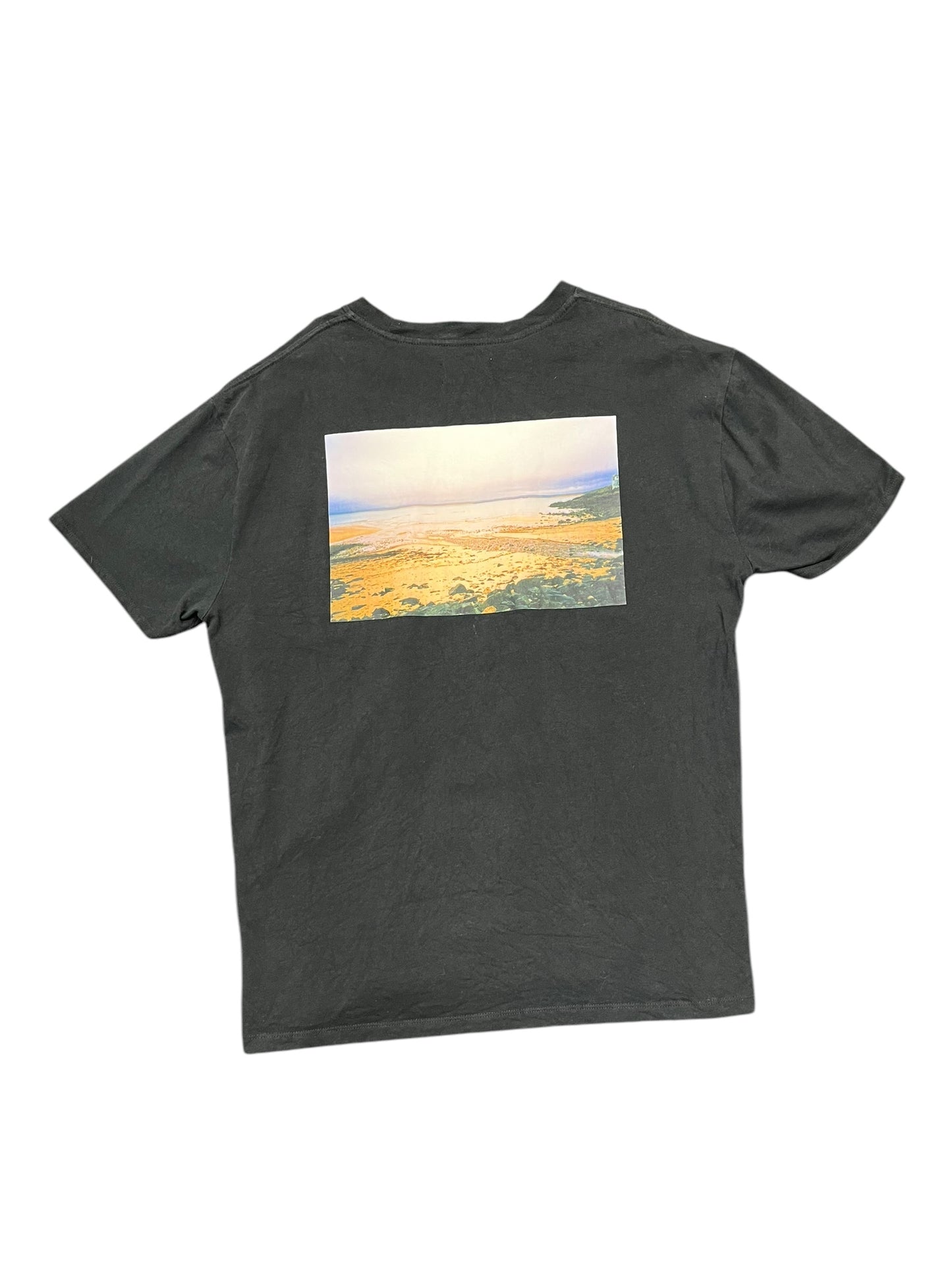 ESSENTIALS 'Fear of God' Black Box Logo Graphic Tee Size M