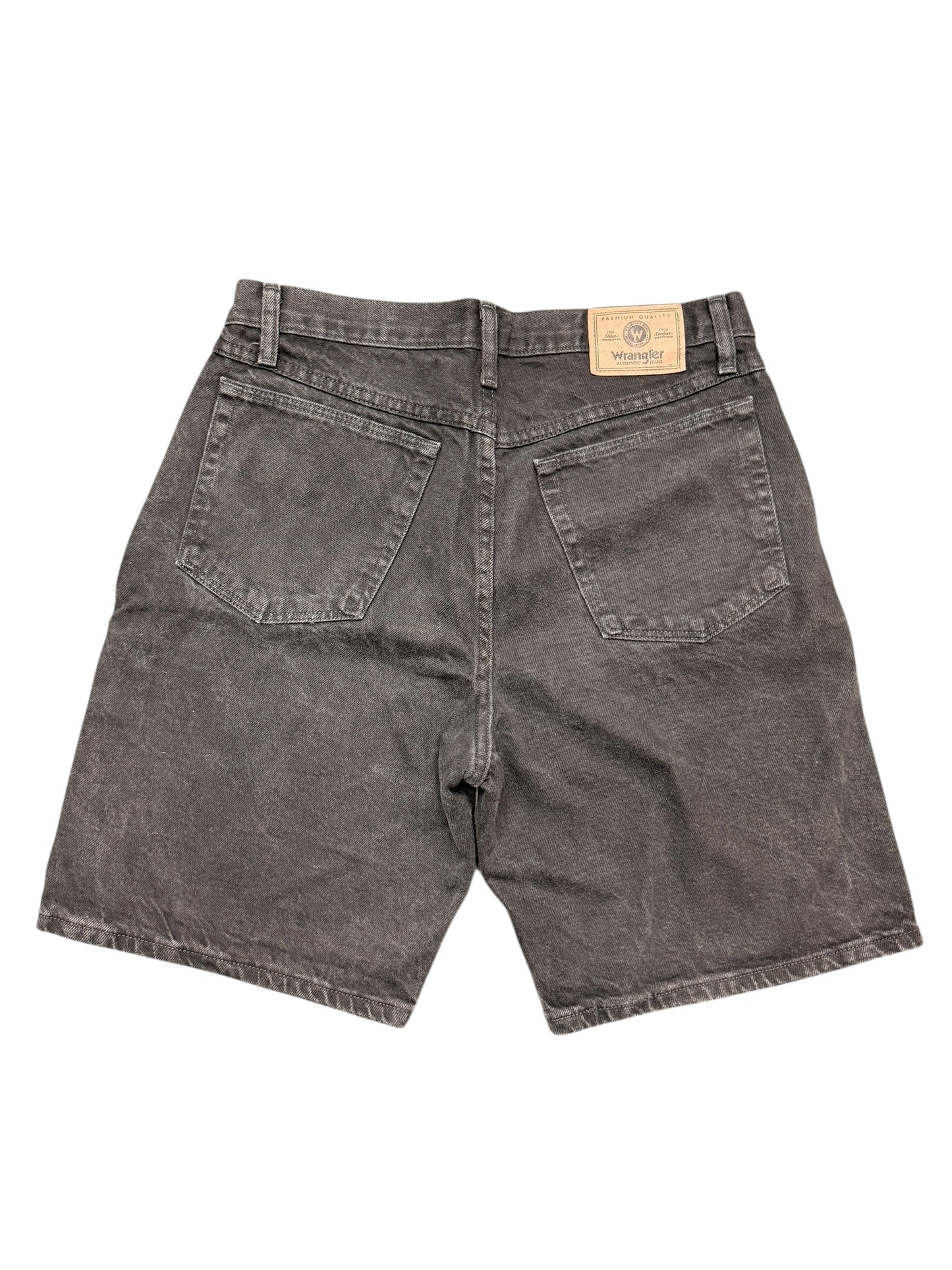 Wrangler Premium Quality Black Denim Shorts size 32