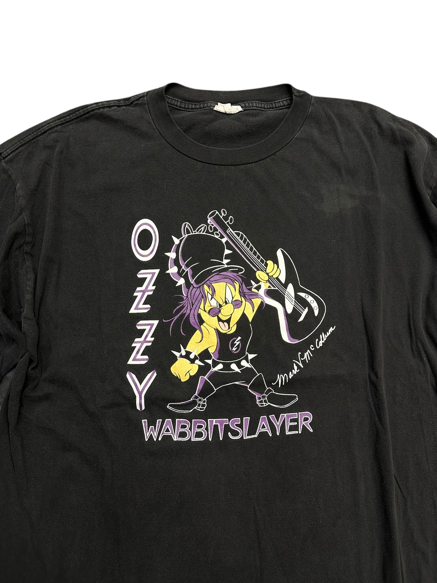 Vintage OZZY Wabbit Slayer Tee Size XL